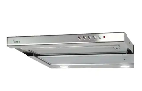 ⁨Akpo WK-7 Light 50 cooker hood Semi built-in (pull out) Stainless steel⁩ at Wasserman.eu