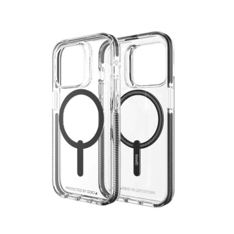 ⁨Gear4 Santa Cruz Snap - protective case for iPhone 14 Pro Max compatible with MagSafe (black)⁩ at Wasserman.eu