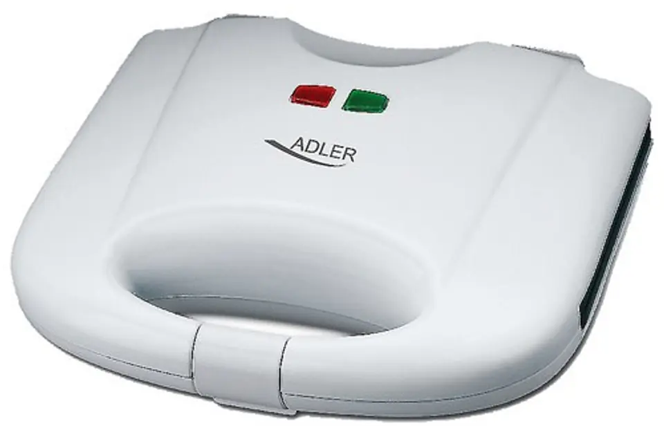 ⁨Adler AD 311 waffle iron 2 waffle(s) White 700 W⁩ at Wasserman.eu