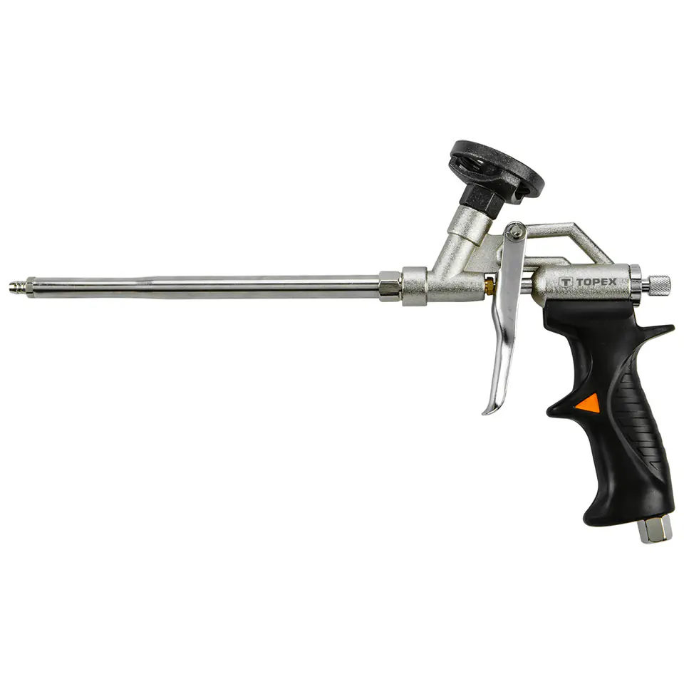 ⁨Mounting foam gun with adjustable jet intensity PTFE head 21B504⁩ at Wasserman.eu