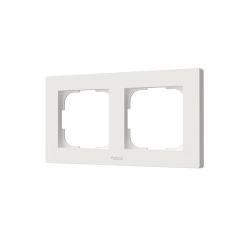 ⁨AQARA SWITCH FRAME H2 EU (2-GANG) WHITE⁩ w sklepie Wasserman.eu