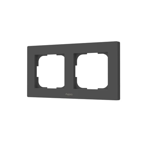 ⁨AQARA SWITCH FRAME H2 EU (2-GANG) GRAY⁩ w sklepie Wasserman.eu