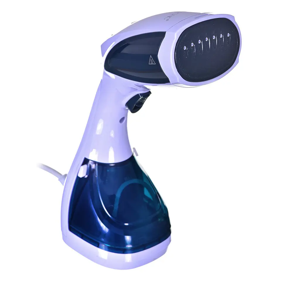 ⁨Clatronic DB 3717 steam ironing station 1100 W 0.2 L Ceramic soleplate Blue, White⁩ at Wasserman.eu