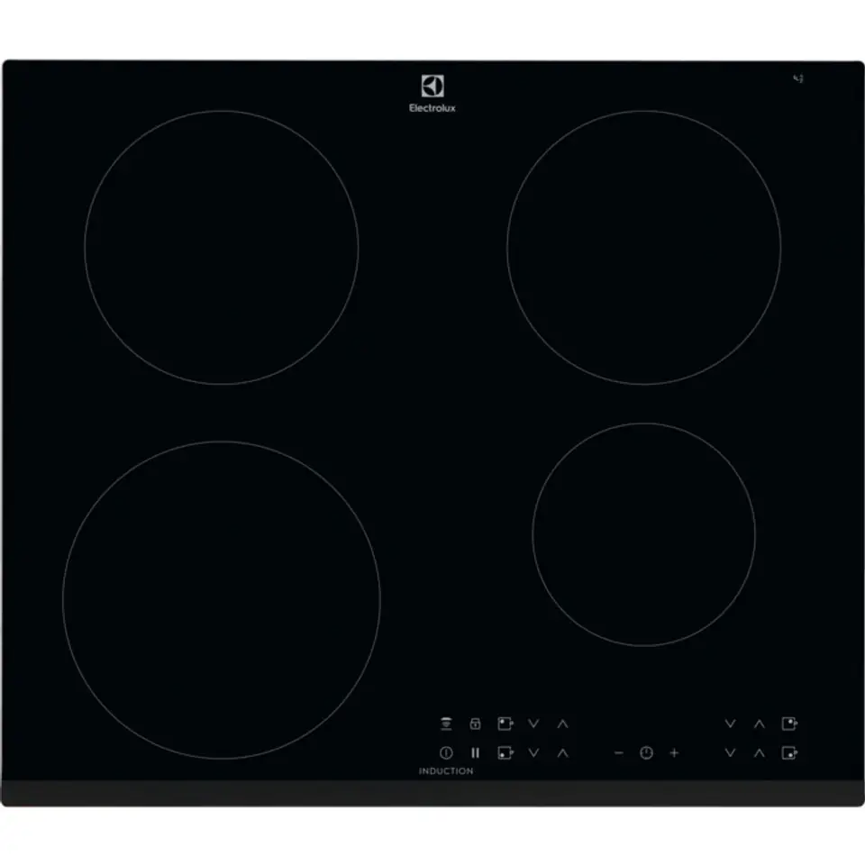 ⁨Electrolux LIR60430 hob Black Built-in 60 cm Zone induction hob 4 zone(s)⁩ at Wasserman.eu