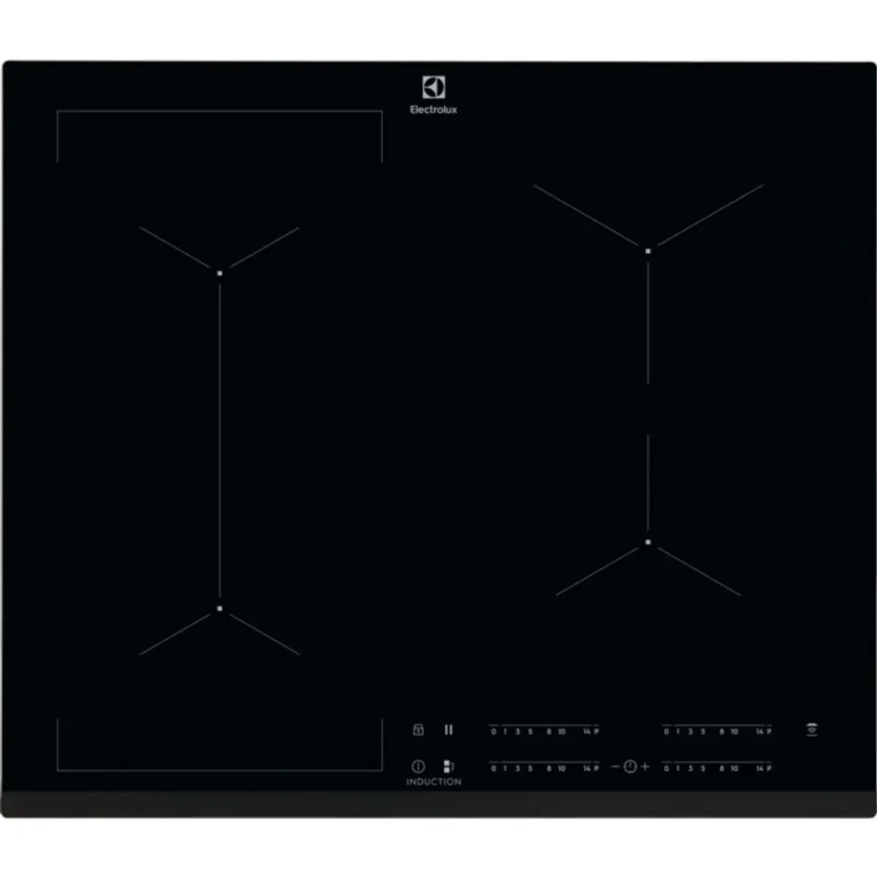 ⁨Electrolux EIV634 Built-in Zone induction hob 4 zone(s)⁩ at Wasserman.eu