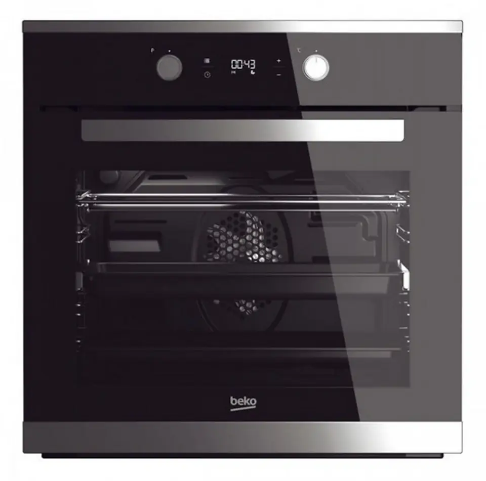 Beko BIM 25300 XS oven 71 L A Black, Stainless steel at Wasserman.eu
