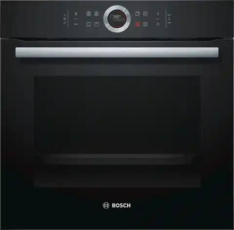 ⁨Bosch Serie 8 HBG633NB1 oven 71 L 3600 W A+ Black⁩ at Wasserman.eu