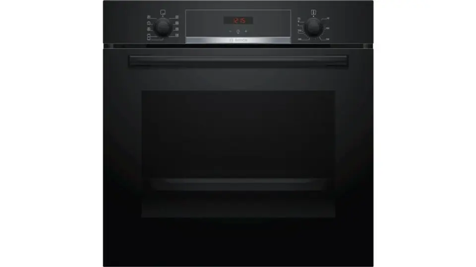 Piekarnik elektryczny do zabudowy BOSCH HBA534EB0 (Elektroniczne, Pokrętło; 3400W; Czarny) w sklepie Wasserman.eu