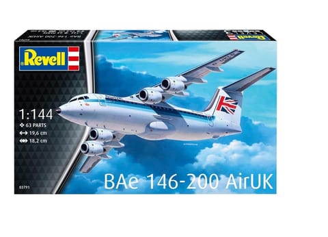 ⁨Model plastikowy BAE 146 RJ85 1/144⁩ at Wasserman.eu