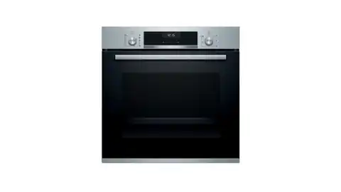 ⁨Bosch HBG5370S0 oven 71 L 3400 W A Black, Stainless steel⁩ at Wasserman.eu