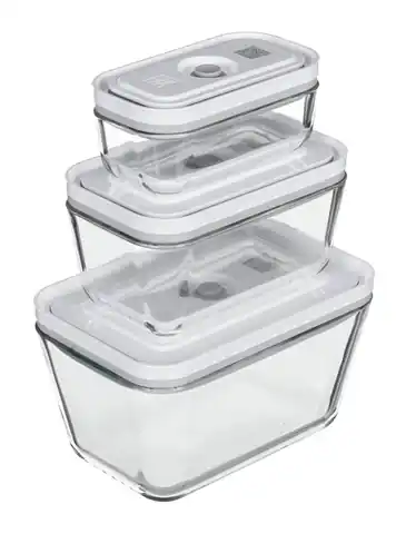 ⁨Set of 3 Glass Containers Zwilling Fresh & Save⁩ at Wasserman.eu