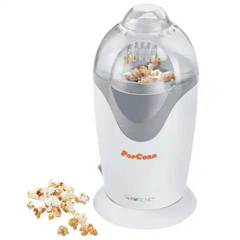 ⁨Automat do popcornu Clatronic PM 3635 (1200W; kolor biały)⁩ w sklepie Wasserman.eu