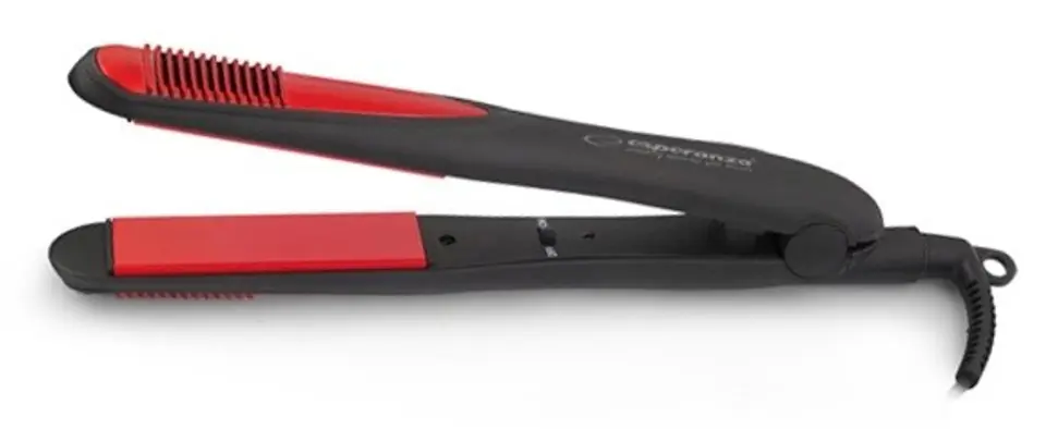 ⁨Esperanza Brilliant EBP004 hair straightener (35W; black)⁩ at Wasserman.eu