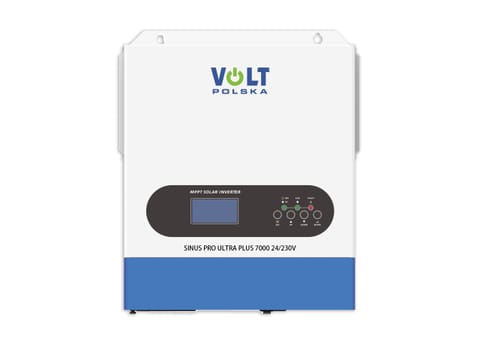 ⁨Inwerter solarny SINUS PRO ULTRA PLUS 7000 24/230V (3500/7000W) MPPT 100A (60-500V) + moduł WiFi⁩ w sklepie Wasserman.eu