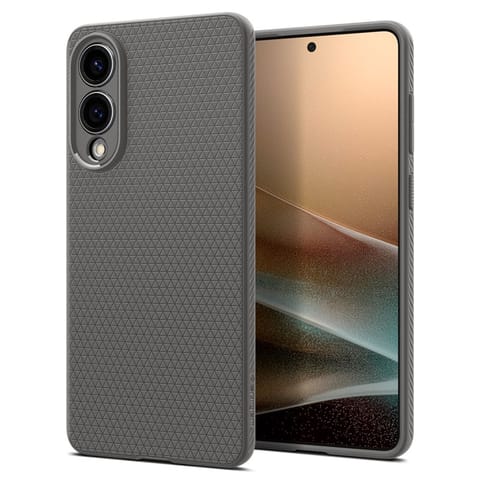 ⁨Spigen Liquid Air - Etui do Samsung Galaxy S25 Edge (Marble Grey)⁩ w sklepie Wasserman.eu