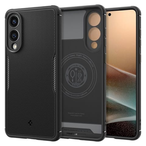 ⁨Spigen Core Armor Mag MagSafe - Etui do Samsung Galaxy S25 Edge (Matte Black)⁩ w sklepie Wasserman.eu