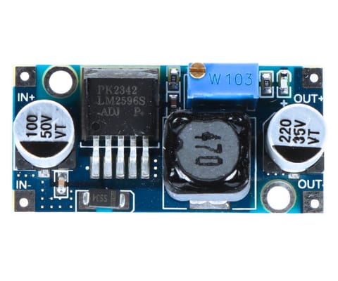 ⁨MODUŁ PRZETWORNICY PZD-LM2596-V4 DC/DC⁩ w sklepie Wasserman.eu