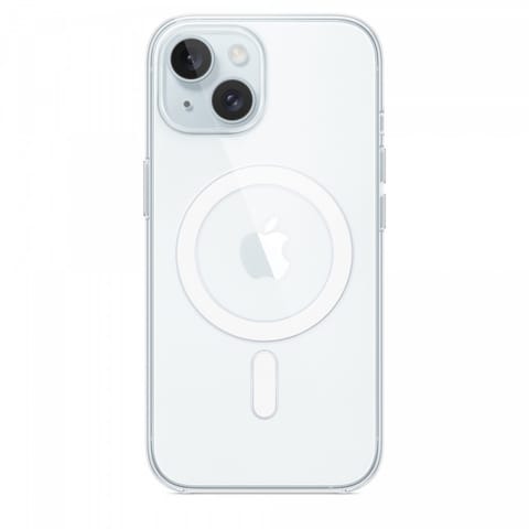 ⁨Etui z MagSafe do iPhonea 15 przezroczyste⁩ w sklepie Wasserman.eu