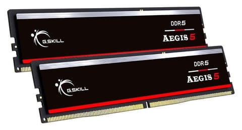 ⁨Memory PC DDR5 64GB (2x32GB) Aegis 5 6000MHz CL36-36 XMP3 Black⁩ at Wasserman.eu