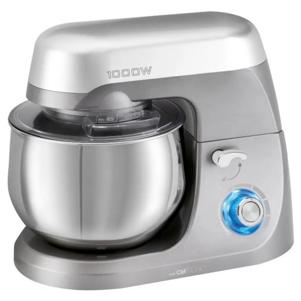 ⁨Clatronic KM 370 food processor 1000 W 5 L Titanium⁩ at Wasserman.eu