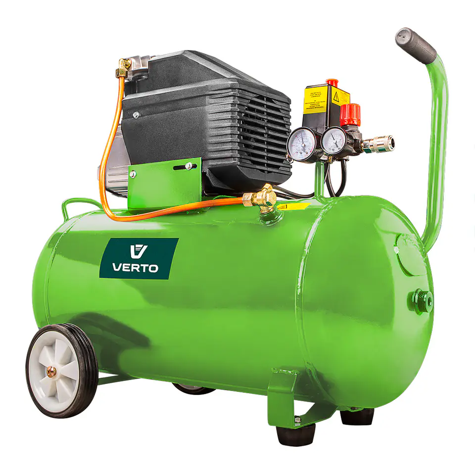 ⁨Kompresor olejowy 50l, 230V⁩ w sklepie Wasserman.eu