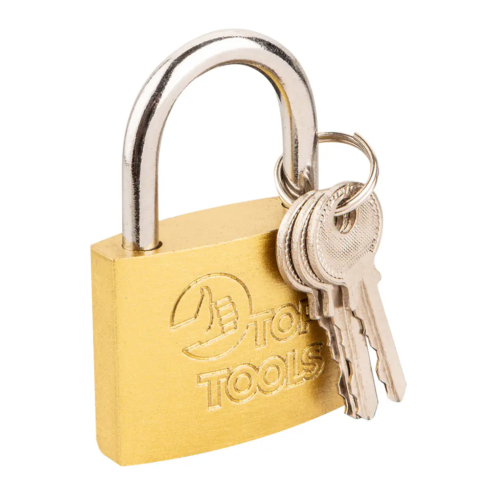 ⁨Padlock 60 mm, 3 keys⁩ at Wasserman.eu