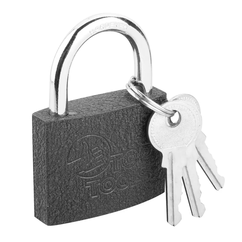 ⁨Padlock 50 mm, 3 keys⁩ at Wasserman.eu