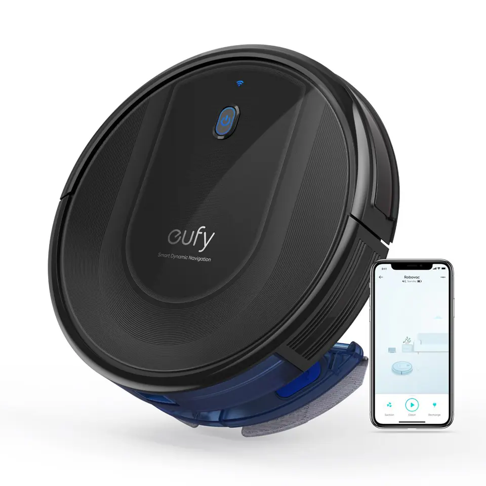 Anker T2150G11 robot vacuum 0.45 L Bagless Black at Wasserman.eu