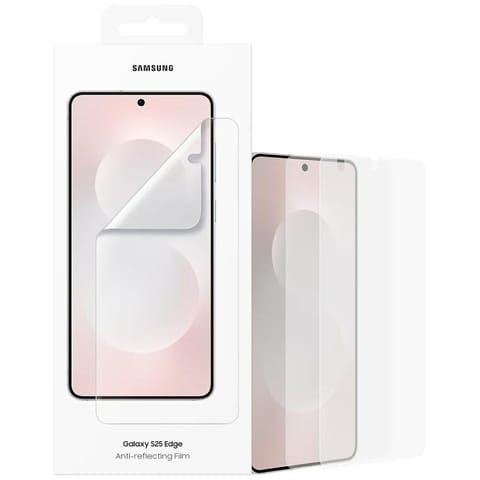 ⁨Folia ochronna Samsung Anti-reflecting   Film 2szt do Galaxy S25 Edge przezroczysty⁩ w sklepie Wasserman.eu