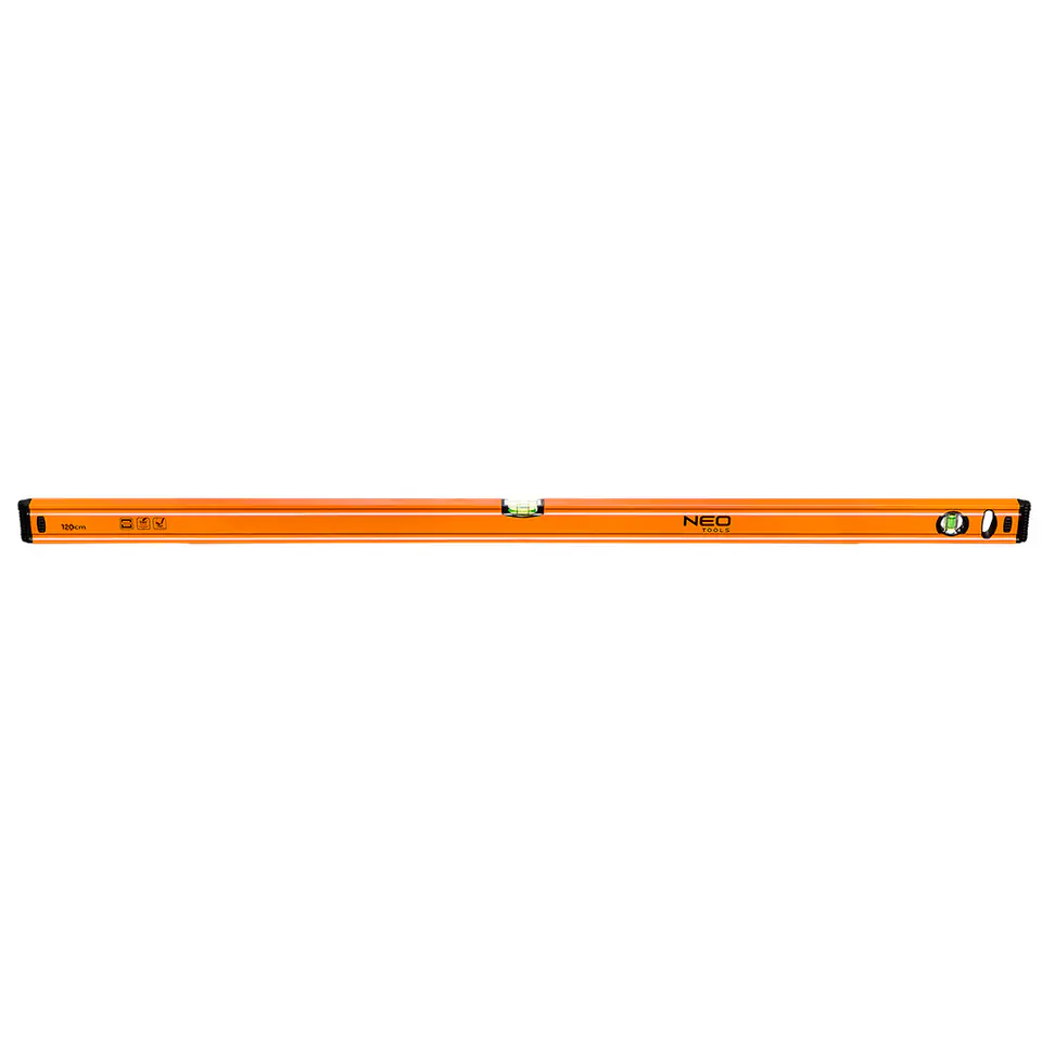 Poziomnica aluminiowa 120 cm, 2 libelle w sklepie Wasserman.eu