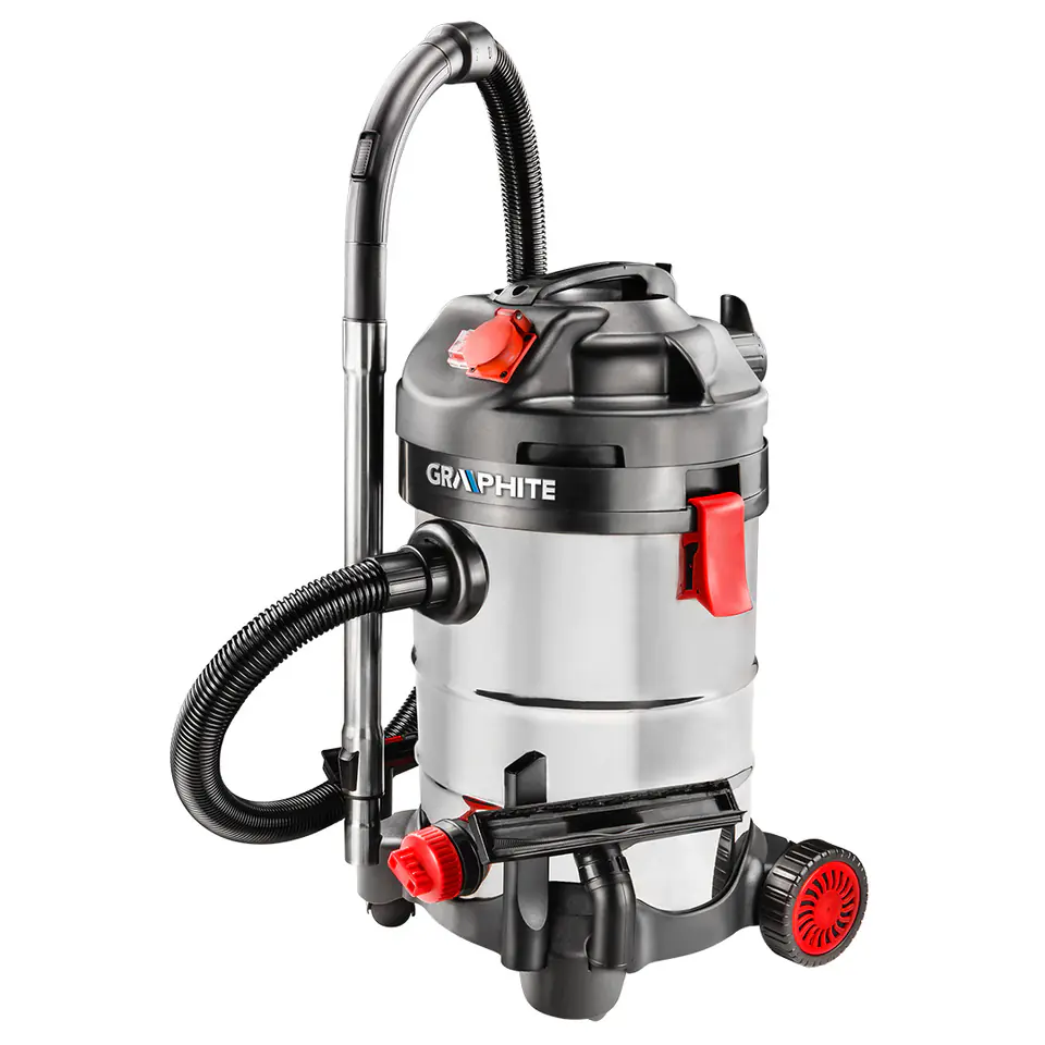 ⁨Odkurzacz warsztatowy 1500W, zbiornik 30l⁩ w sklepie Wasserman.eu