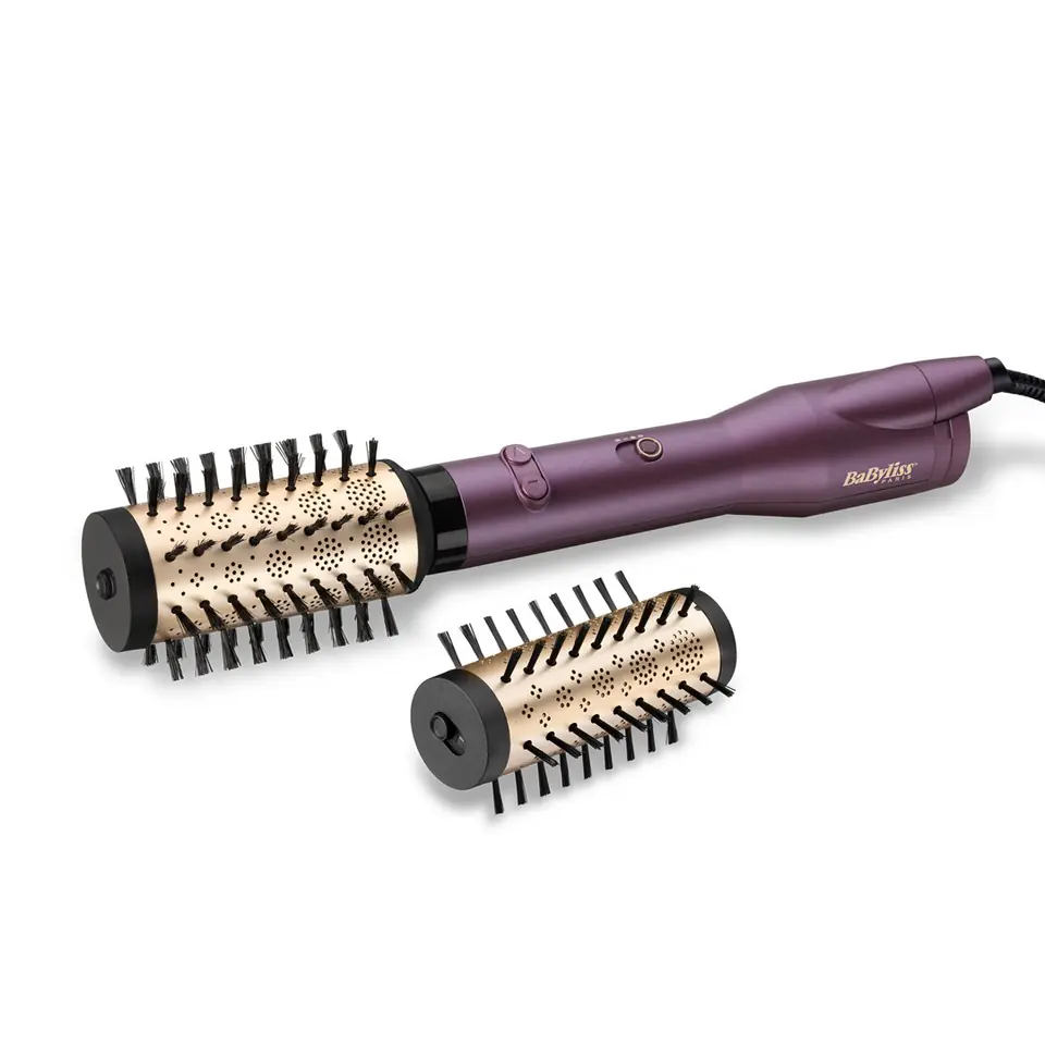 ⁨BaByliss AS950E  Big Hair Dual Hot air brush Warm Black, Rose Gold, Violet 650 W 98.4" (2.5 m)⁩ at Wasserman.eu