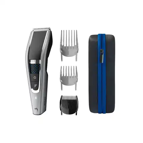 ⁨Philips 5000 series HC5650/15 hair trimmers/clipper Black, Silver⁩ at Wasserman.eu