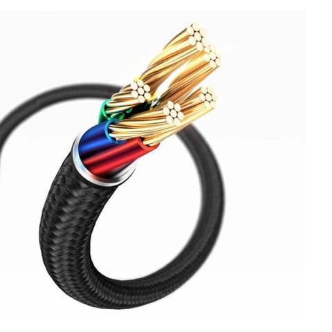 ⁨Kabel USB do USB-C, Mcdodo CA-7460, 0.2m (czarny)⁩ w sklepie Wasserman.eu