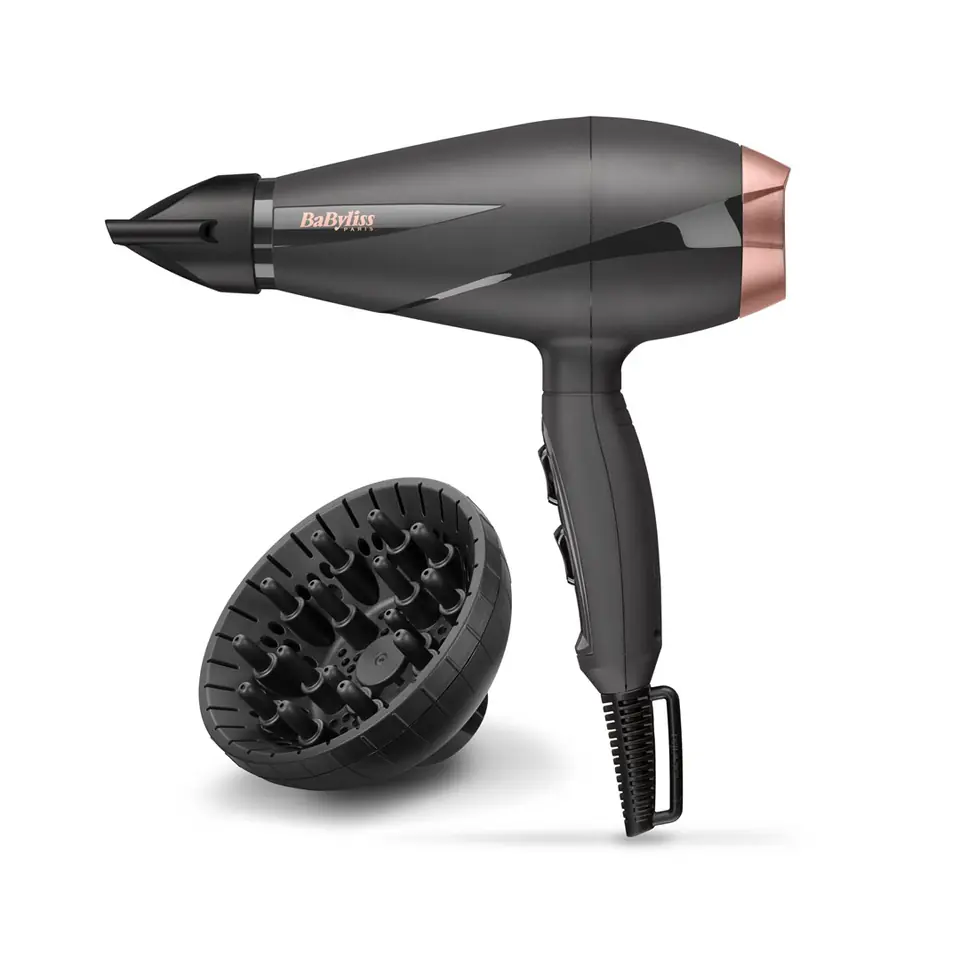 ⁨BaByliss Smooth Pro 2100 2100 W Black, Pink gold⁩ at Wasserman.eu