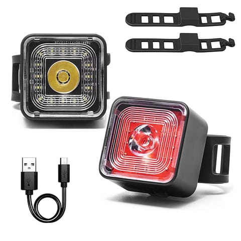 ⁨Lampka rowerowa 2w1 Alogy Bike Rear+Front Light Smart Latarka na rower wodoodporne światło na przód i tył 120lm IP66⁩ w sklepie Wasserman.eu