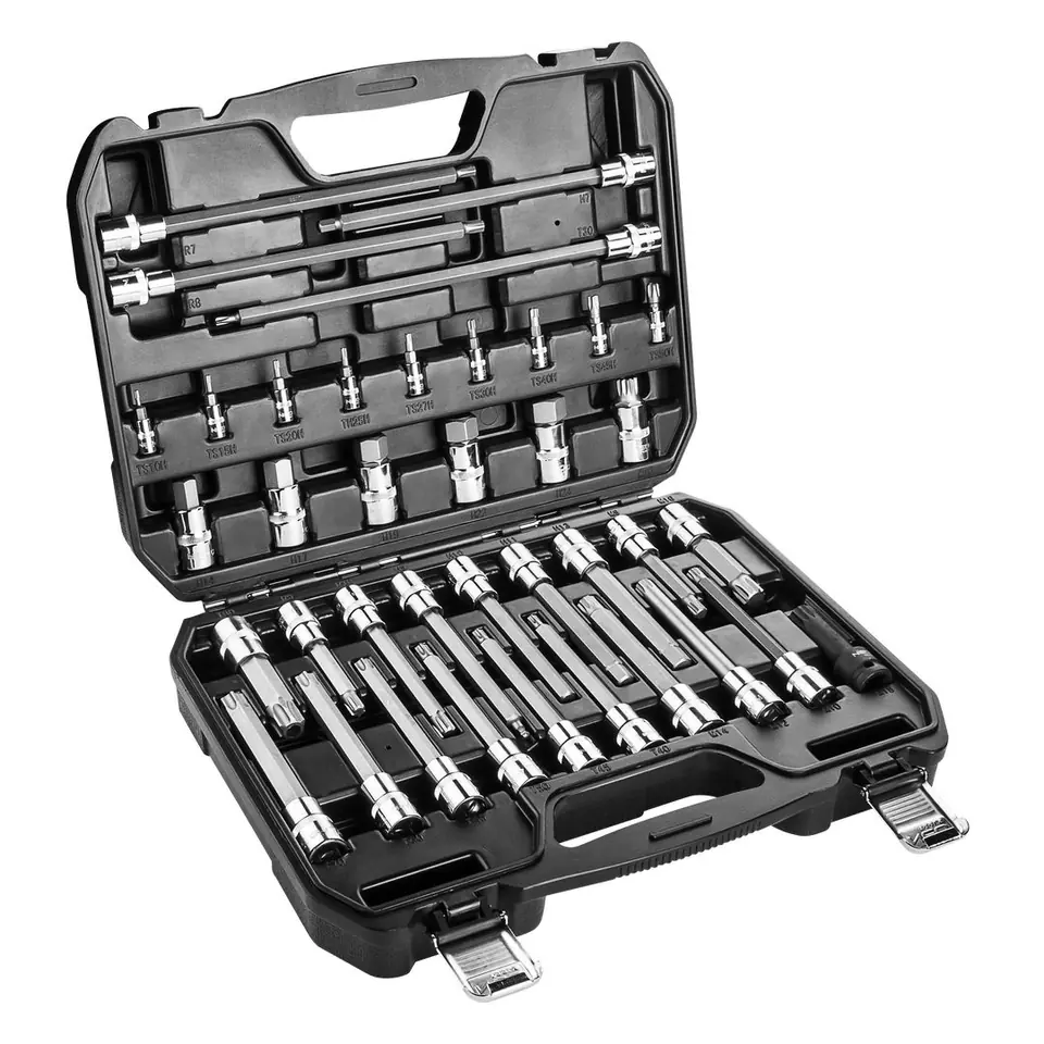 ⁨1/2" Torx bits, set of 38 pcs.⁩ at Wasserman.eu