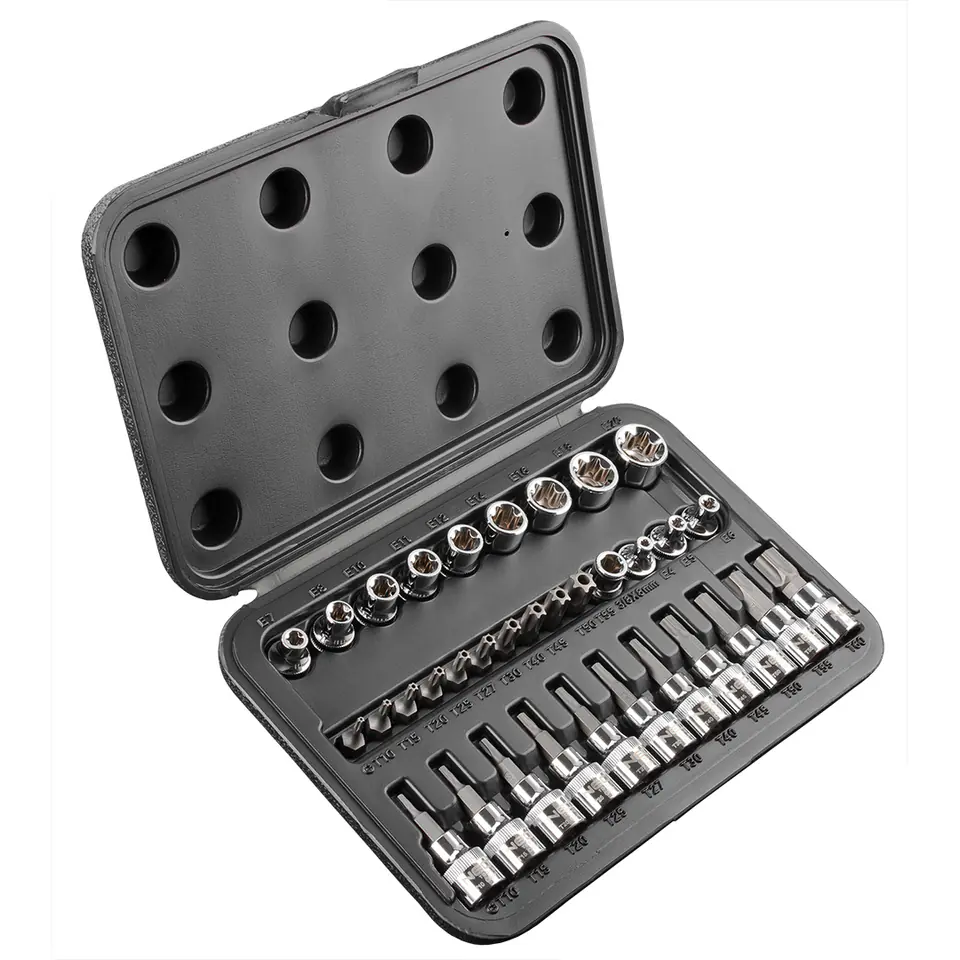 ⁨Torx bits 3/8", set of 34 pcs.⁩ at Wasserman.eu