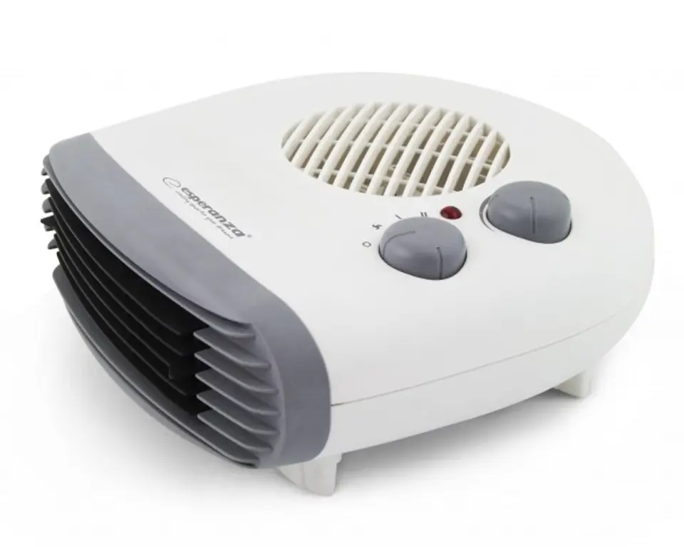 ⁨Esperanza EHH003 electric space heater Indoor Grey,White 2000 W⁩ at Wasserman.eu