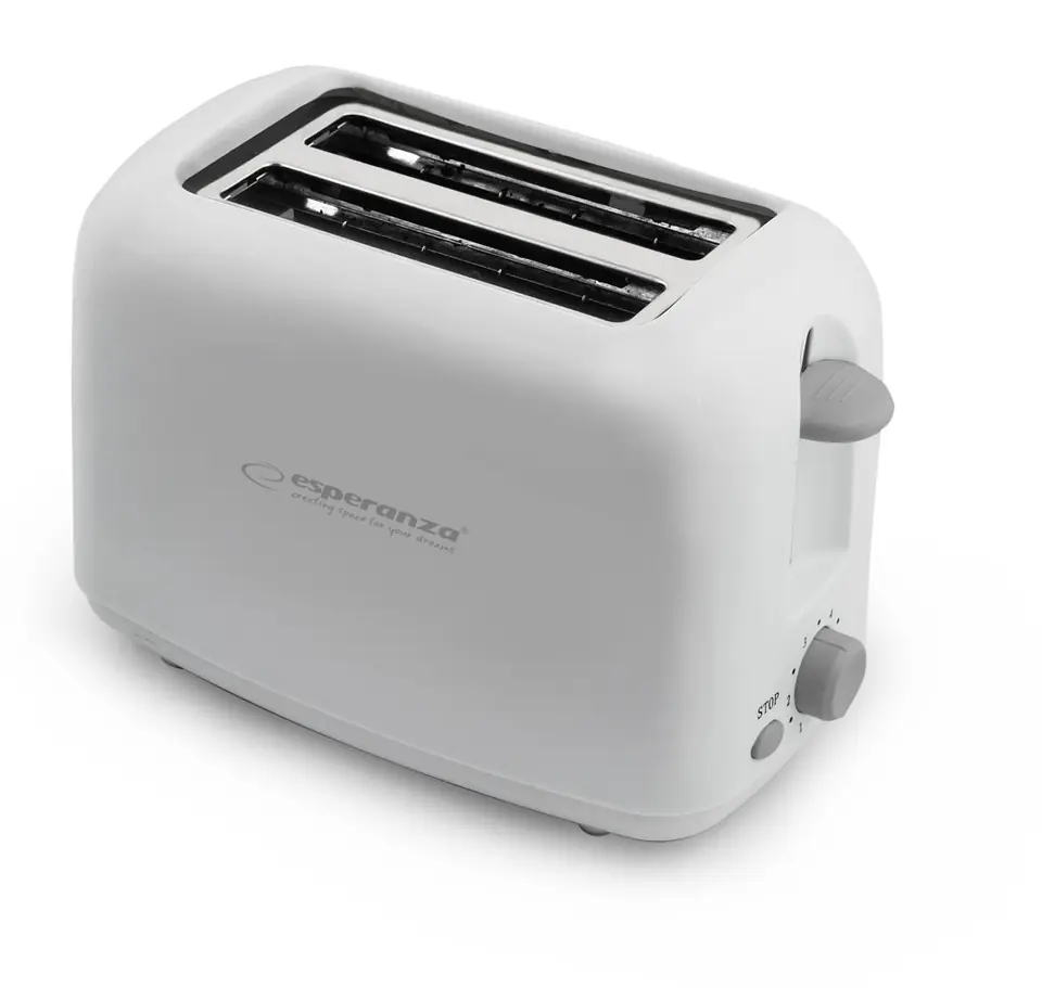 ⁨Toaster Esperanza Ciabatta EKT002 (600W; white)⁩ at Wasserman.eu