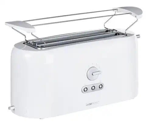 ⁨Clatronic TA 3534 Toaster 4 Scheibe(n) Weiß 1400 W⁩ im Wasserman.eu