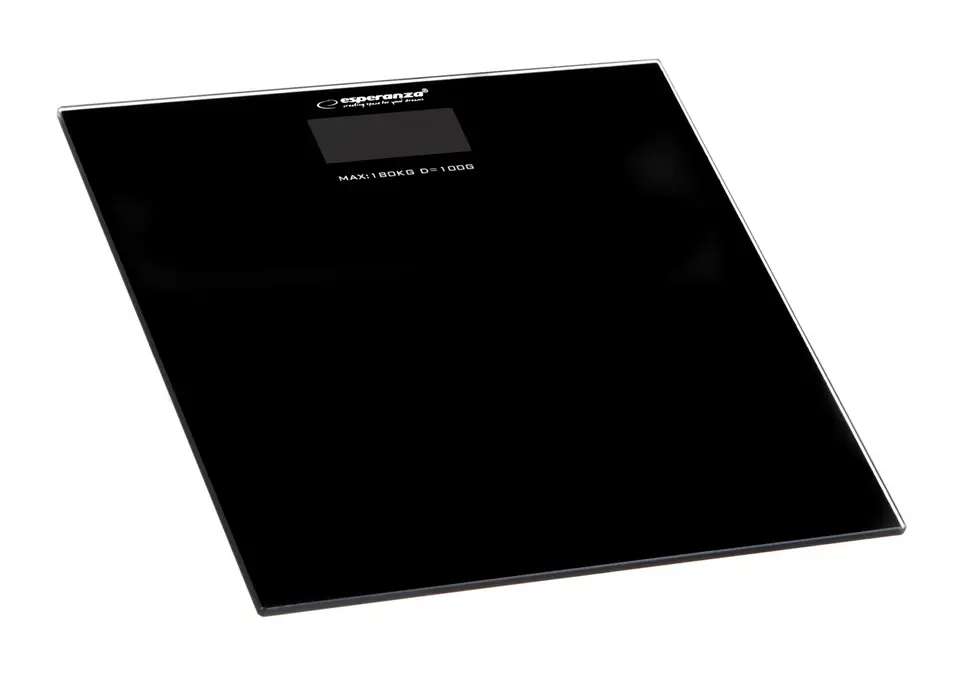 ⁨Esperanza EBS002K personal scale Electronic personal scale Square Black⁩ at Wasserman.eu