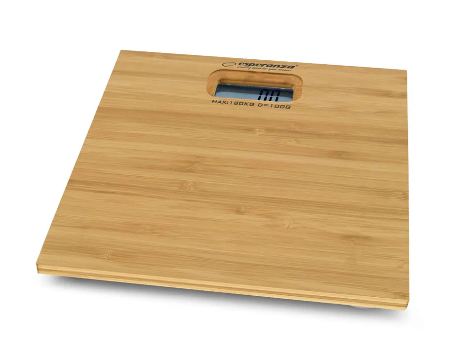 ⁨Esperanza EBS012 personal scale Electronic personal scale Square Black,White⁩ at Wasserman.eu