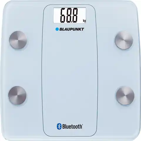 ⁨Blaupunkt BSM711BT Square White Electronic personal scale⁩ at Wasserman.eu