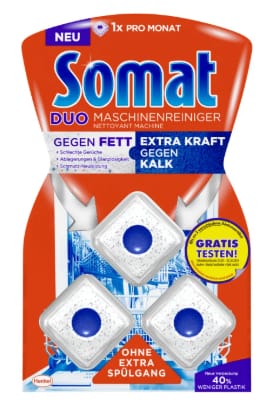 ⁨Somat Duo Tabletki do Czyszczenia Zmywarki 3 x 19 g⁩ w sklepie Wasserman.eu