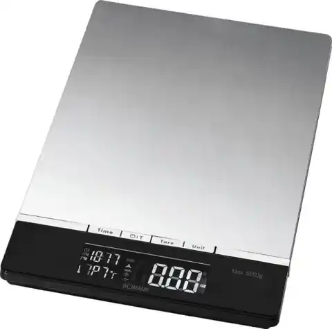 ⁨Bomann KW 1421 CB Electronic kitchen scale Black,Stainless steel⁩ at Wasserman.eu