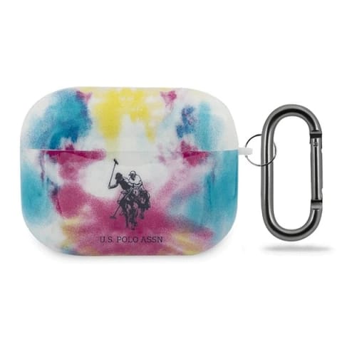 ⁨Etui ochronne na słuchawki US Polo Tie & Dye Collection do Apple AirPods Pro multikolor⁩ w sklepie Wasserman.eu