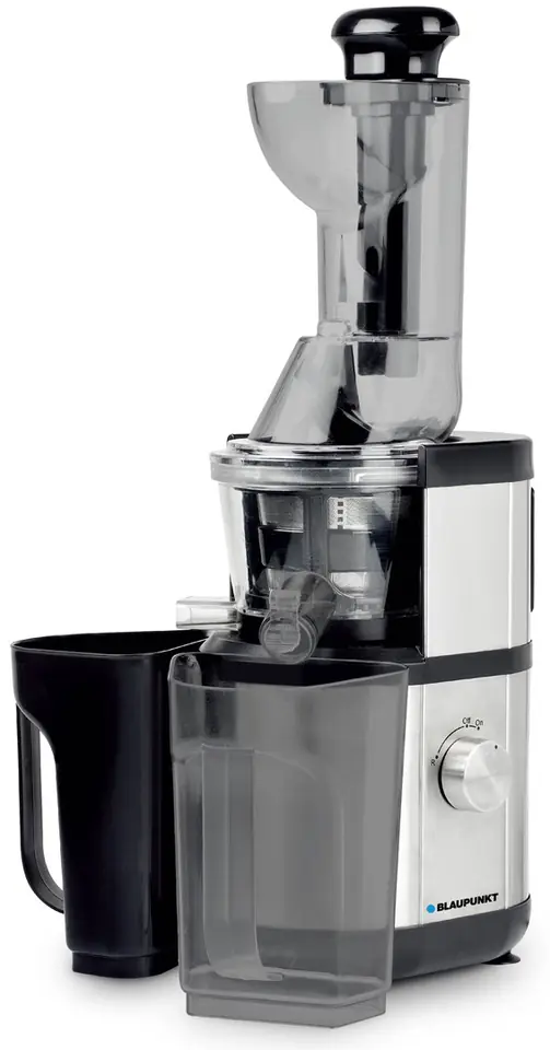 ⁨Blaupunkt SJV601 juice maker Centrifugal juicer 400 W Black, Satin steel, Transparent⁩ at Wasserman.eu