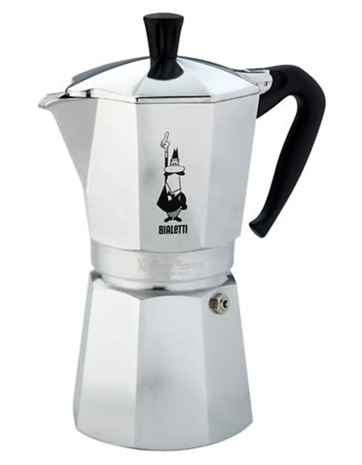 ⁨Bialetti Moka Express Moka pot 0.55 L Black, Silver⁩ at Wasserman.eu