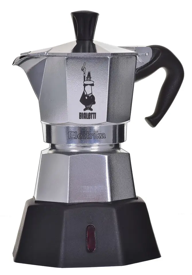⁨Kawiarka elektryczna BIALETTI MOKA ELETTRIKA 2778/MR (kolor srebrny)⁩ w sklepie Wasserman.eu
